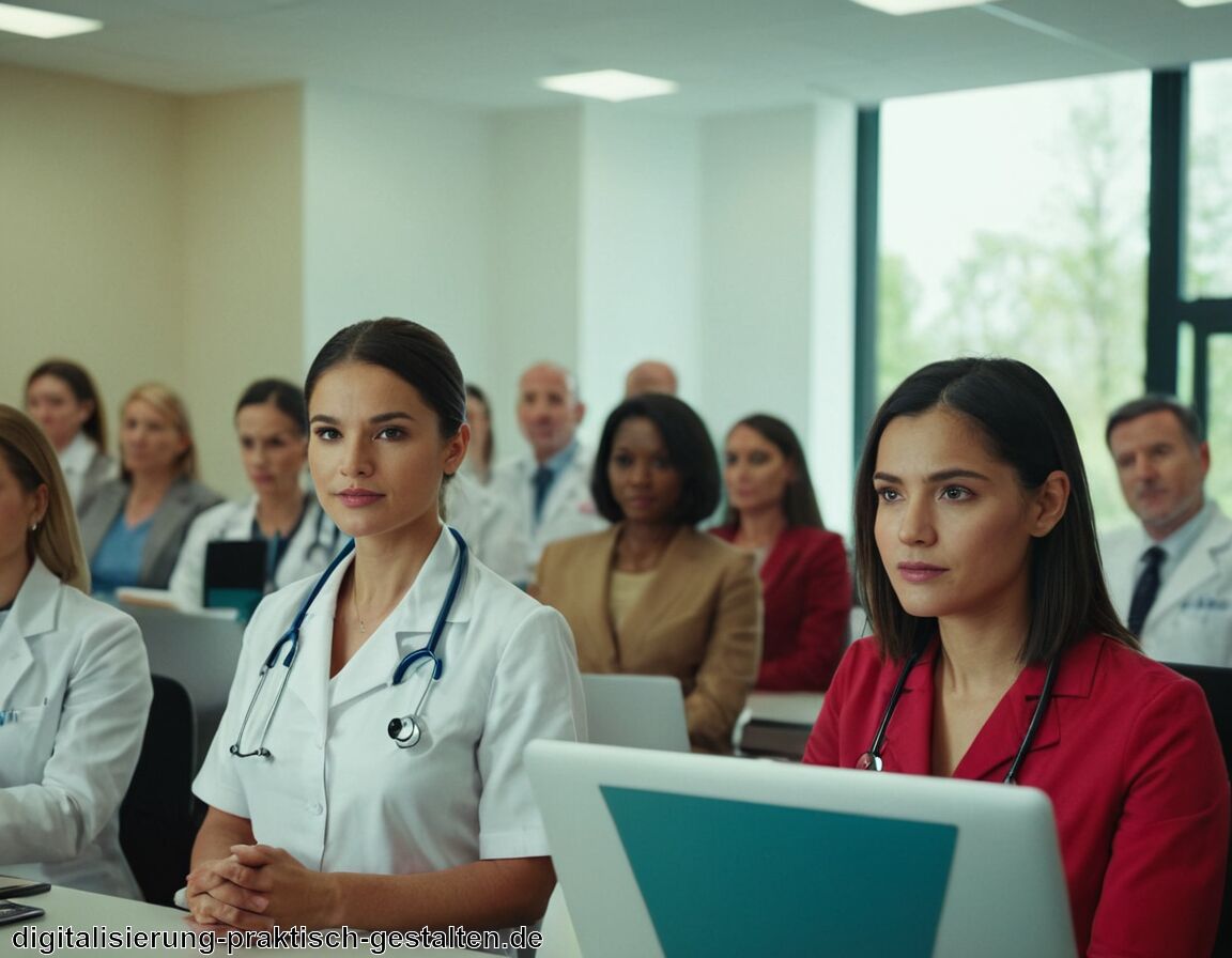 Schulungen für Fachkräfte im digitalen Bereich   - Digitalisierung im Gesundheitswesen