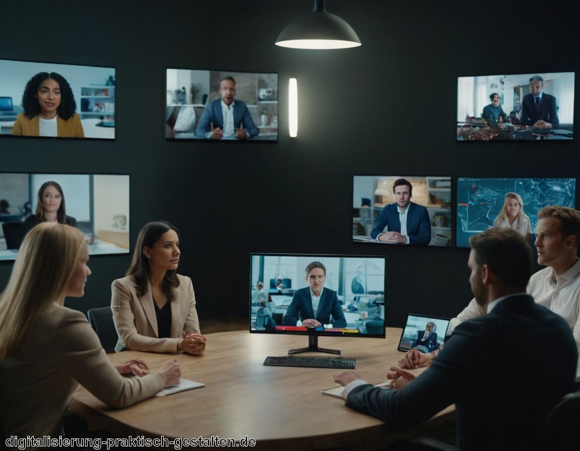 Virtuelle Meetings statt Reisen organisieren - Nachhaltigkeit durch Digitalisierung