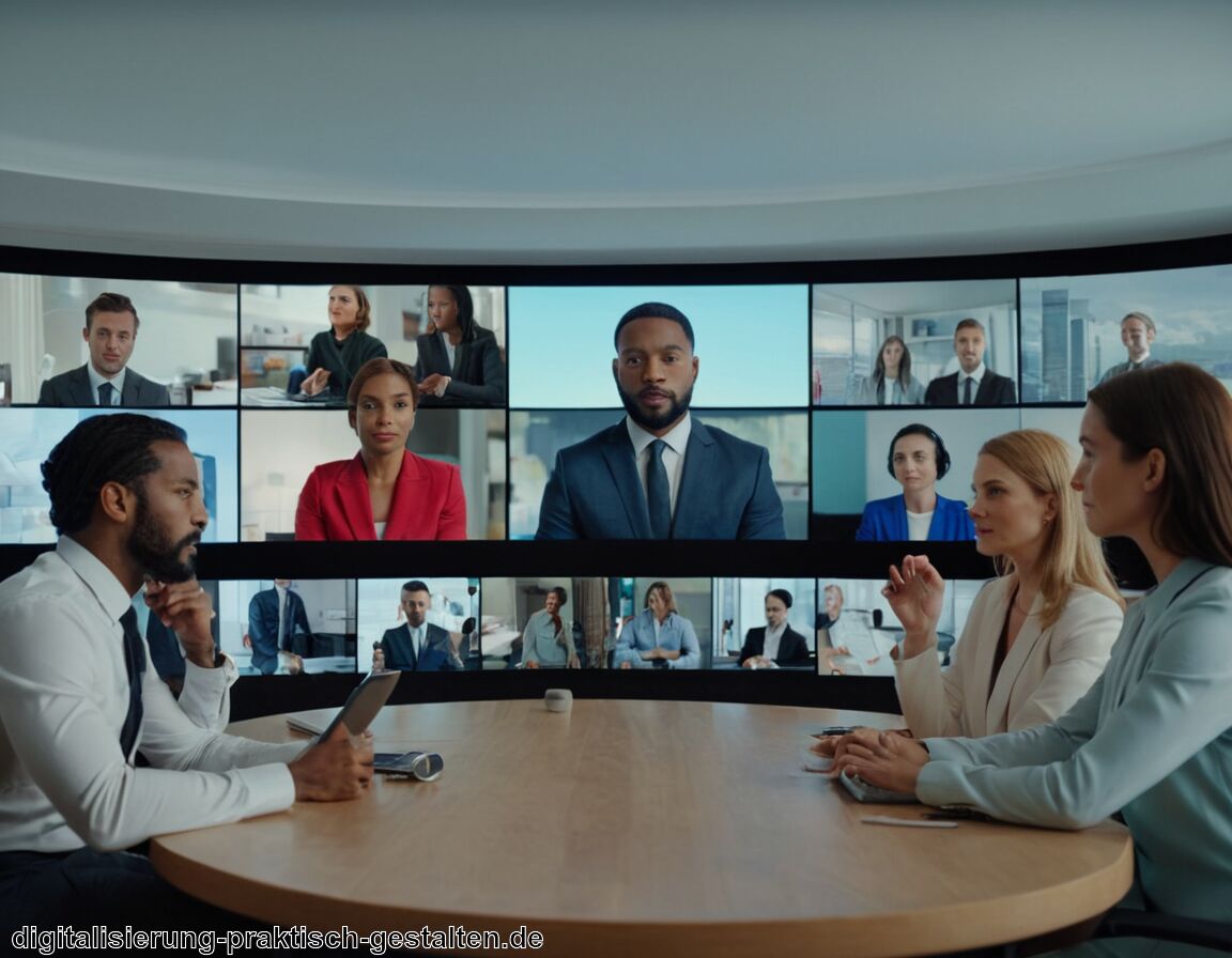 Virtuelle Meetings reduzieren Reisekosten und -energie   - Wie Digitalisierung Energie spart