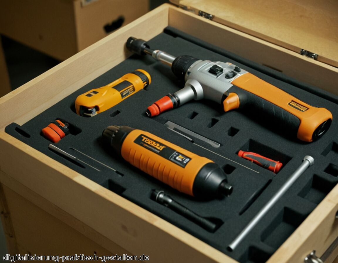 Erleichtert Montagearbeiten an Möbeln - Das Tablet gehört in deinen Werkzeugkasten » Wie dein Akkuschrauber